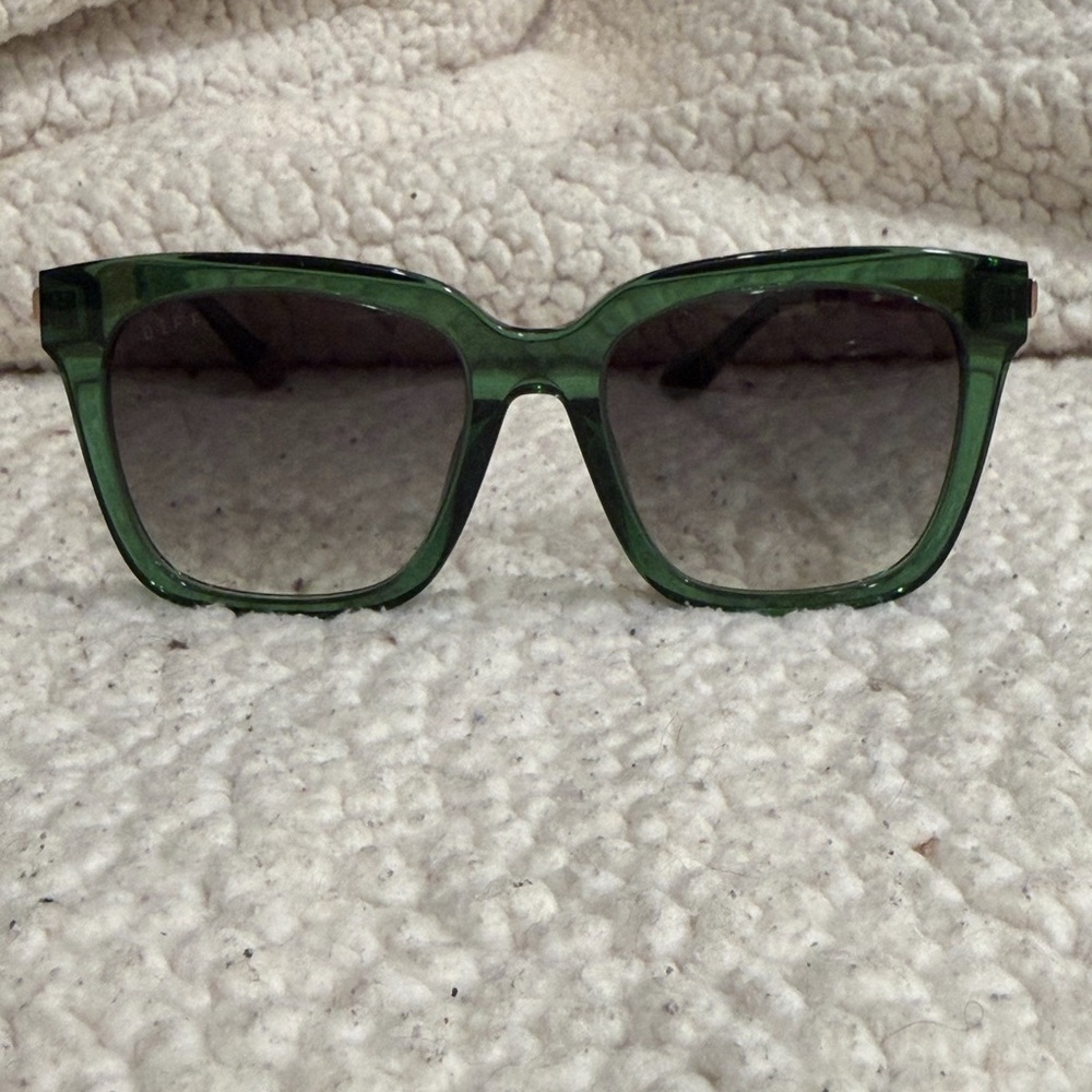 Diff Eyewear Forest Green Sunglasses - image 1